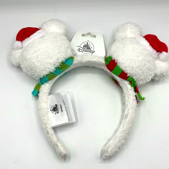 Disney Parks Mickey Mouse Snowman Ears Headband - Picture 4 of 4